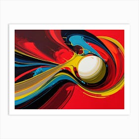 Abstract Painting 625 Art Print