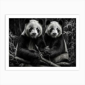 Panda Art Print