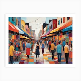 London Market Art Print