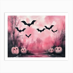 Bats In The Sky 8 Art Print