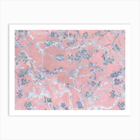 Van Gogh - Pink Blossoms Art Print