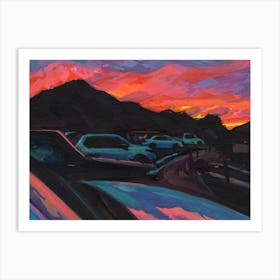 Big Bend Sunset Art Print