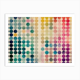 Colorful Abstract Painting 27 Art Print