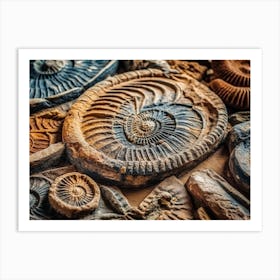 Fossils Art Print