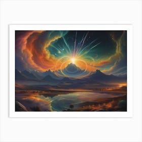 Alien Planet 16 Art Print