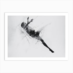 Dancer In Flight Art Print