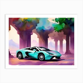 Lamborghini Art Print