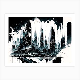 Cityscape 35 Art Print