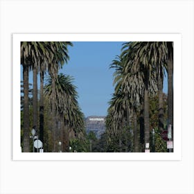 Hollywood sign Art Print