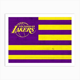 Los Angeles Lakers 2 Art Print