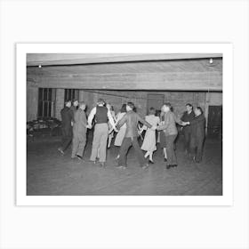 Dancing A Paul Jones At Jaycee Buffet Supper And Party In Eufaula, Oklahoma, See General Caption Number 25 By Art Print