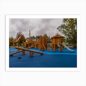 Playground In The Park Art Print