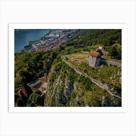 Castello dell'Innominato Italia, Lecco, Lake Como Art Print