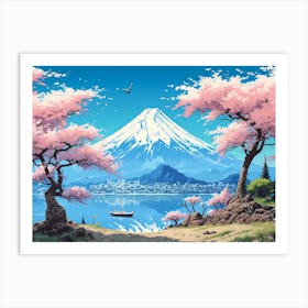 Mountain Fuji Art Print