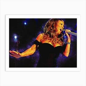 Spirit Of Mariah Carey Art Print