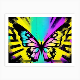 Colorful Butterfly 59 Art Print