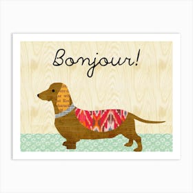 4zu3cs Dachshund Art Print