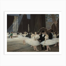 Ballet Dancers 4 Art Print