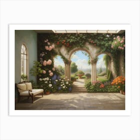 The Garden Art Print