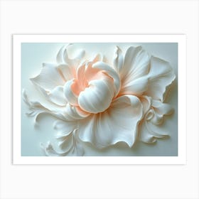 Peony Art Print