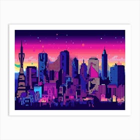 San Francisco Skyline 2 Art Print