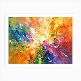 Abstract Painting 984 Art Print