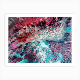 Acrylic Extruded Painting 350 Art Print