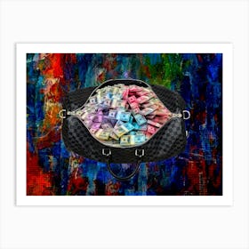 Money Bag Art Print