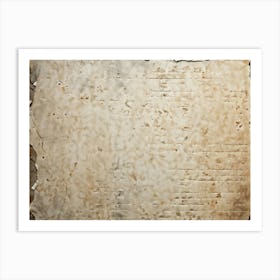 Ancient Stone Wallpaper Encompassing Clean Empty Sheetdoesnt Come Armed With Any Antecedents Set (1) Art Print