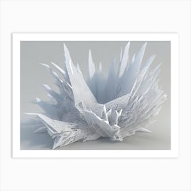 3d Background (16) Art Print