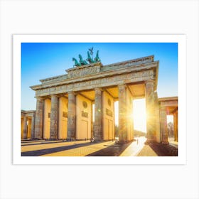 Brandenburg Gate Art Print