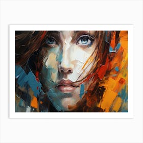 Portrait Of A Woman 18 Art Print