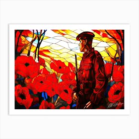 A Good Soldier - Soldier Remembrance Day Art Print