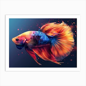 Siamese Catfish 6 Art Print