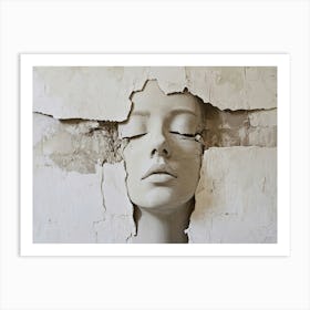 Mannequin Head Art Print