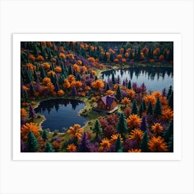 Autumn Forest 3 Art Print