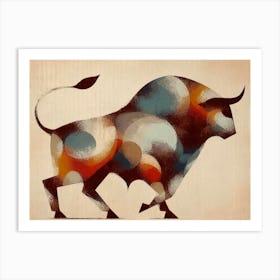 Epic Bull Art Print