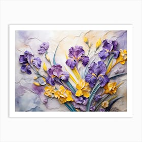 Iris Painting Art Print