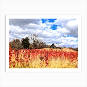 Barn On Westphalia In Gorgeous Prince Georges Art Print