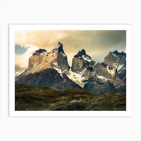 Landscapes Raw 15 Torres Del Paine (Chile) Art Print