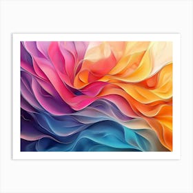 Abstract Painting 74 Art Print