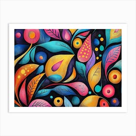 Abstract Painting 14 Art Print