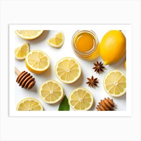 Honey And Lemon 7 Art Print