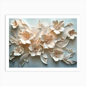 Soft With Relief Art Print