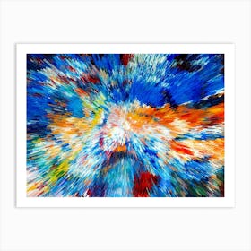 Acrylic Extruded Painting 156 Art Print