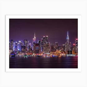 New York City Manhattan Panorama Art Print