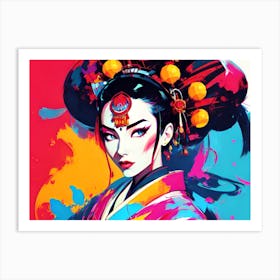 Chinese Woman 4 Art Print