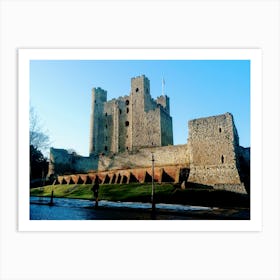 Rochester Castle, Kent, Uk Art Print