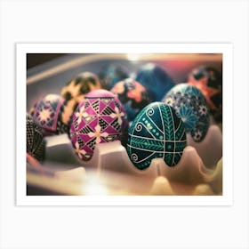 Easter Eggs 670 Art Print