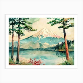 Mt Fuji 3 Art Print